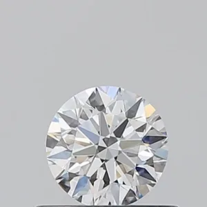 0.5 Carat Round F VVS2 Natural Diamond
