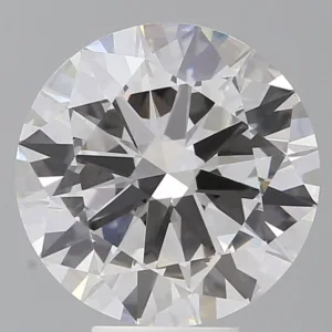 6.59 Carat Round E VVS2 Lab Diamond