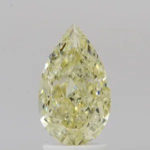2.22 Carat Pear Fancy Light Yellow VS1 Natural Diamond