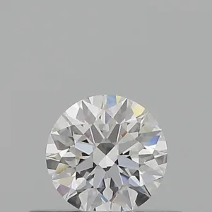 0.34 Carat Round D IF Natural Diamond