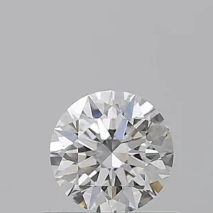 0.55 Carat Round F VVS1 Natural Diamond