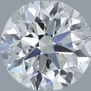 0.5 Carat Round D VVS1 Natural Diamond