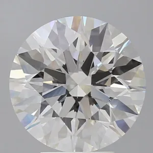 5 Carat Round F VVS2 Lab Diamond