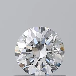 0.6 Carat Round E VVS1 Natural Diamond