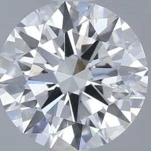 0.51 Carat Round F SI2 Natural Diamond