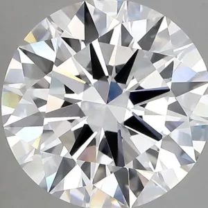 5.01 Carat Round E VVS2 Lab Diamond