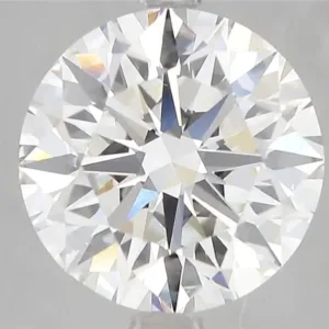 5.01 Carat Round E VVS2 Lab Diamond