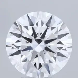 5.04 Carat Round D VVS2 Lab Diamond