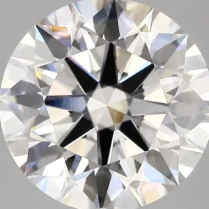 5.18 Carat Round F VVS2 Lab Diamond