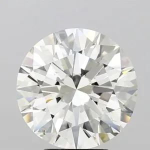 5.01 Carat Round J SI2 Natural Diamond