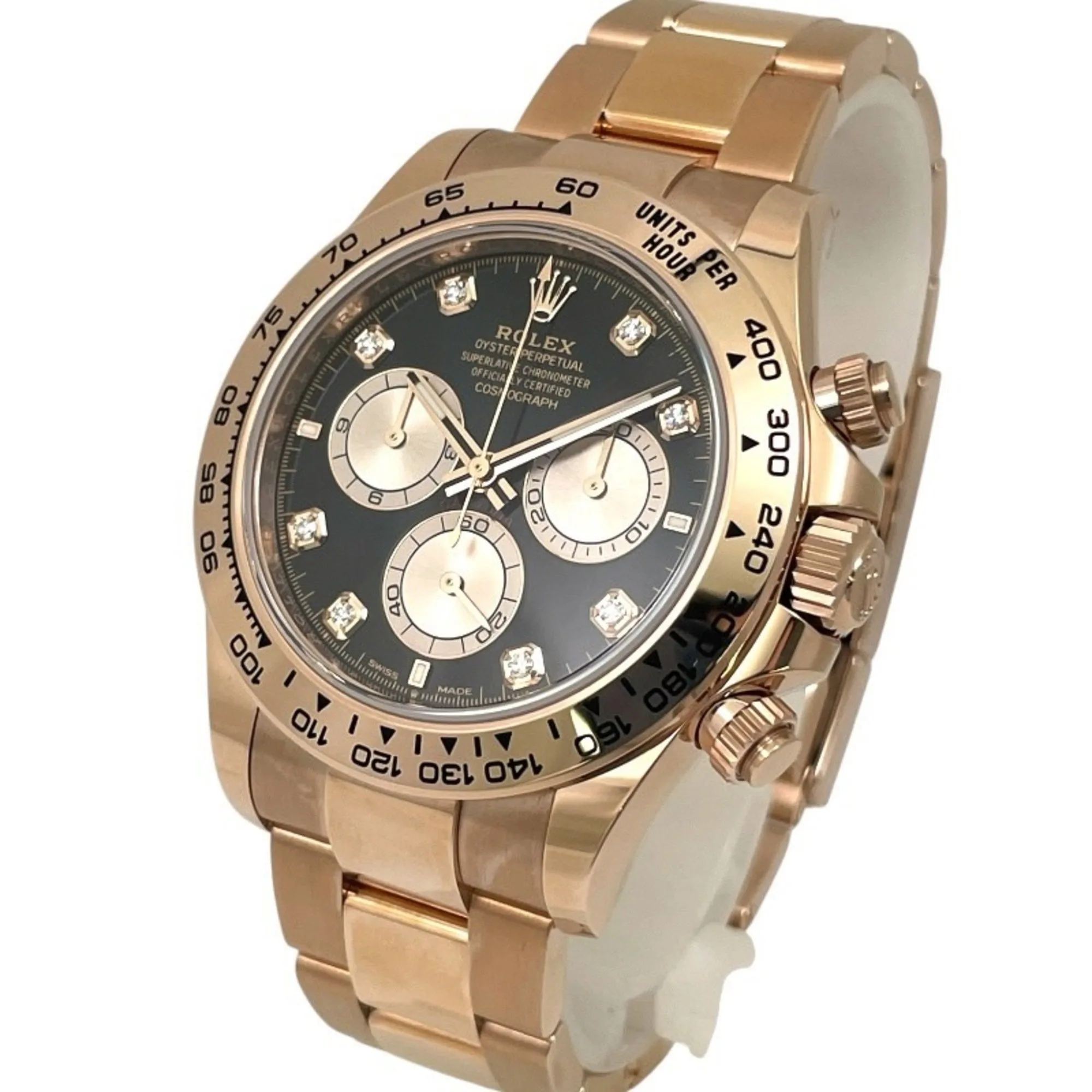 Rolex Cosmograph Daytona 18k Everose Gold Ceramic Bezel 116515LN