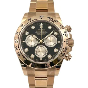 Rolex Cosmograph Daytona 18k Everose Gold Ceramic Bezel 116515LN