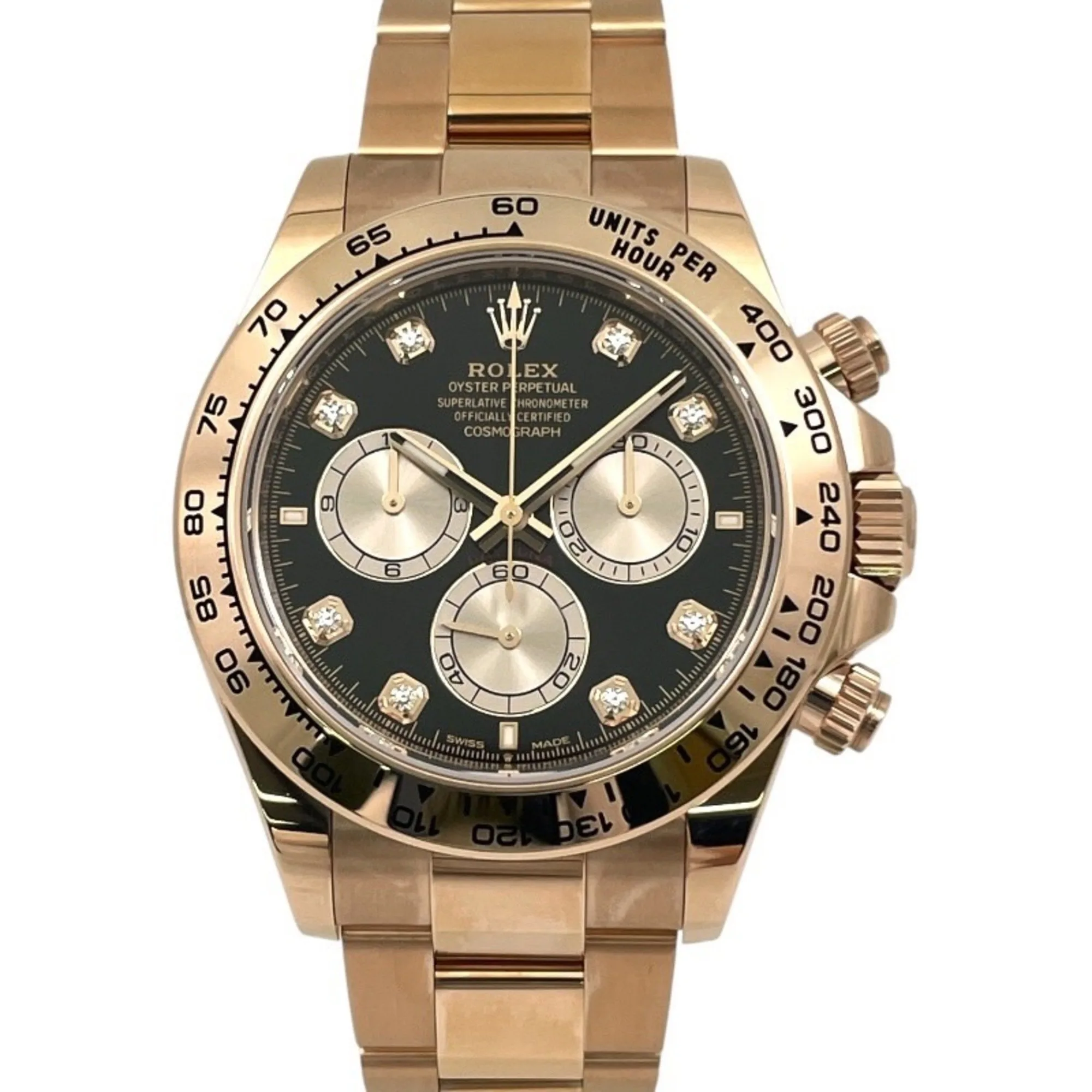 ロレックス コスモグラフ デイトナ 18K エバーローズゴールド セラミックベゼル 116515LN