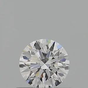 0.5 Carat Round D VVS2 Natural Diamond