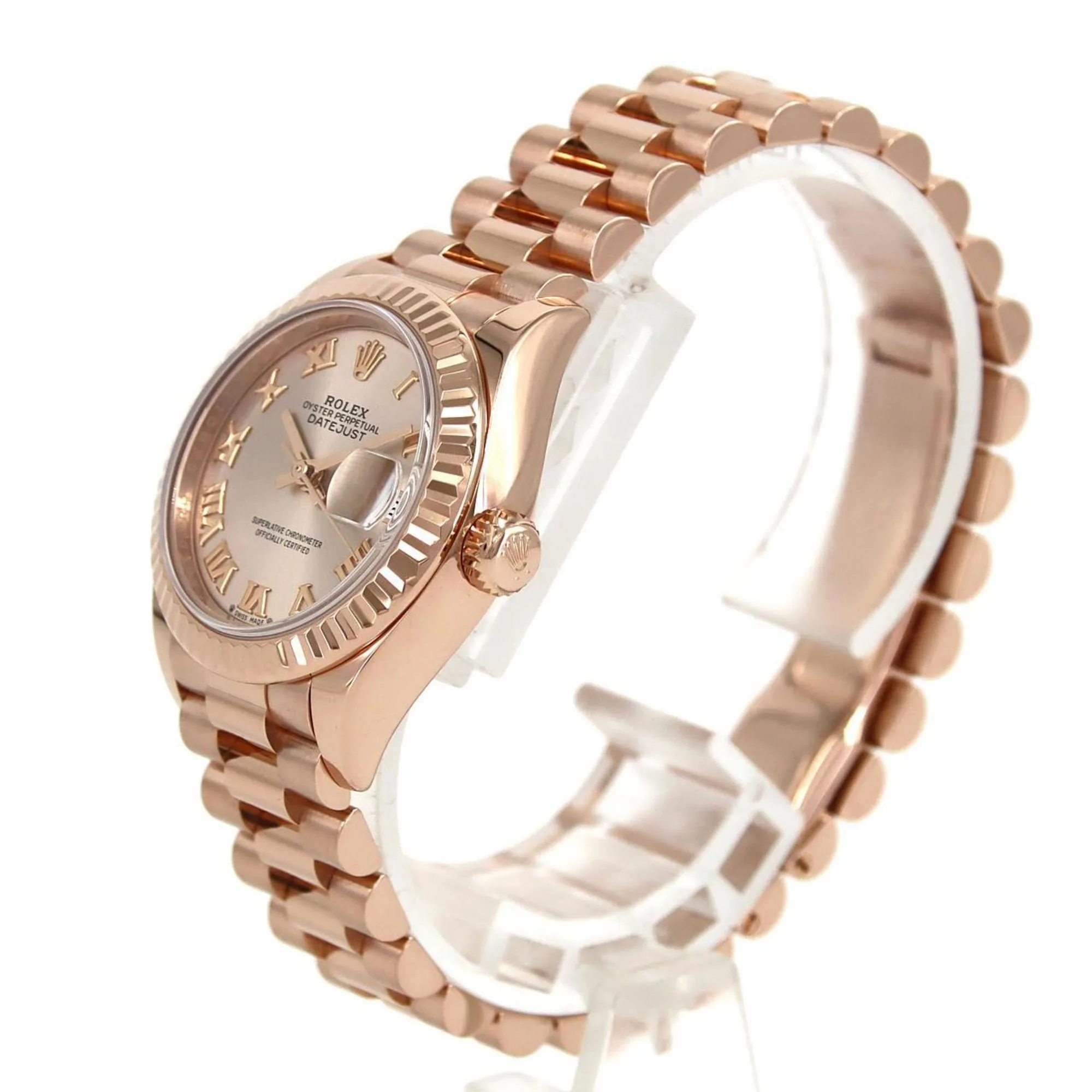 Rolex Lady-Datejust 28 Two-Tone Diamond Bezel 279173