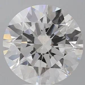 5.52 Carat Round F VS1 Lab Diamond