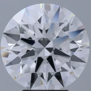 5.08 Carat Round F FL Natural Diamond
