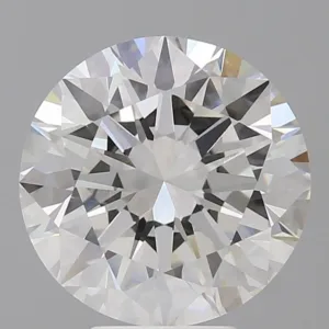 4.95 Carat Round F VVS2 Lab Diamond