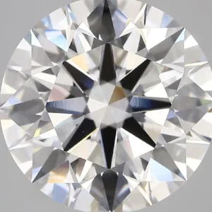 6.19 Carat Round E VVS2 Lab Diamond