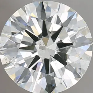 2.01 Carat Round H SI2 Natural Diamond