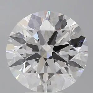 5.06 Carat Round E VVS2 Lab Diamond