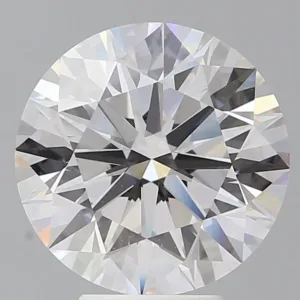 5.53 Carat Round E VVS2 Lab Diamond