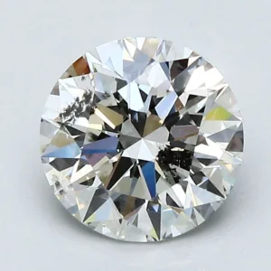 1.63 Carat Round I SI2 Natural Diamond