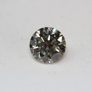 2.28 Carat Round Fancy Gray I1 Natural Diamond