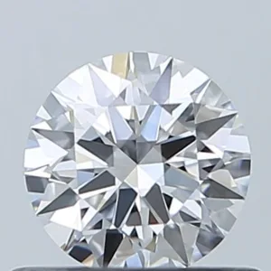 0.52 Carat Round D IF Natural Diamond