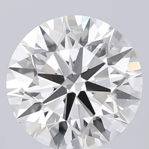5.02 Carat Round F VVS2 Lab Diamond