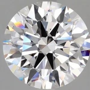4.07 Carat Round G VVS2 Lab Diamond
