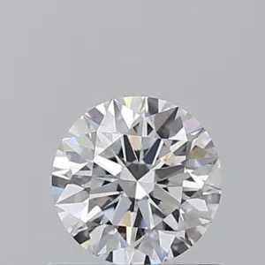 0.54 Carat Round D VVS2 Natural Diamond