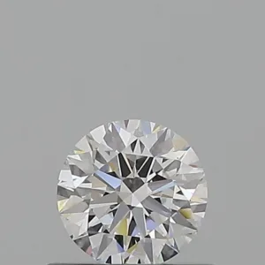 0.5 Carat Round D VVS1 Natural Diamond