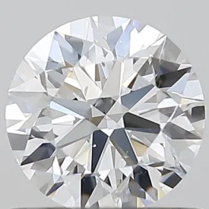 0.7 Carat Round D SI1 Natural Diamond