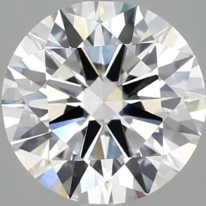 4.04 Carat Round F VVS2 Lab Diamond