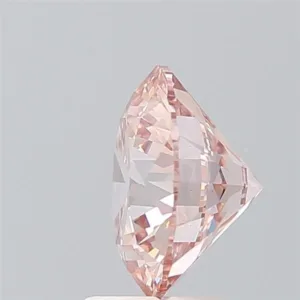 3.05 Carat Round Fancy Pink VS1 Lab Diamond