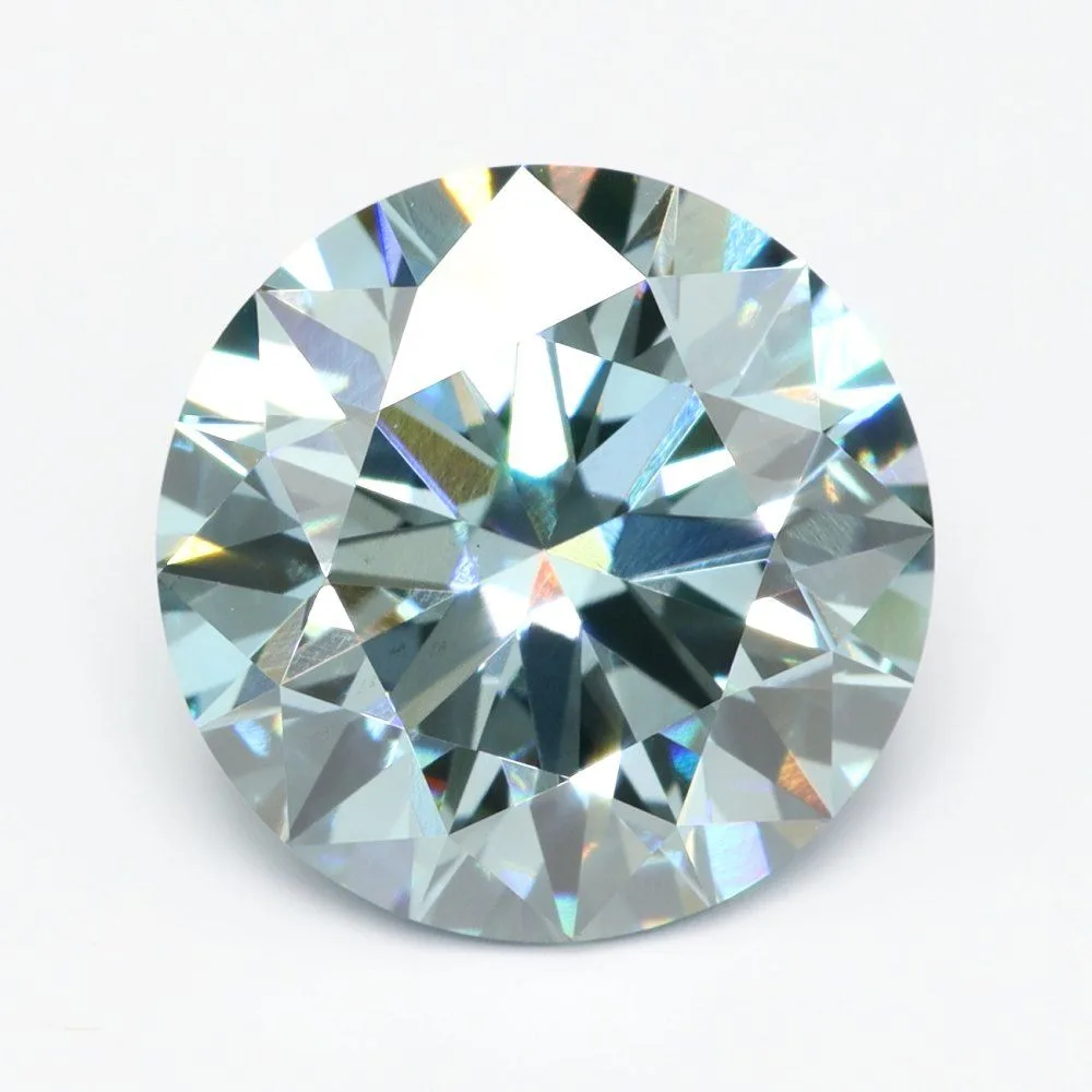 3.3 Carat Round Fancy Intense Blue VS1 Lab Diamond 1 3.3 Carat Round Fancy Intense Blue VS1 Lab Diamond