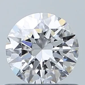 0.6 Carat Round E VVS1 Natural Diamond