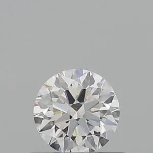 0.5 Carat Round E VVS1 Natural Diamond