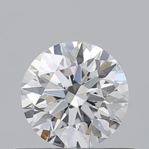 0.56 Carat Round E VVS2 Natural Diamond