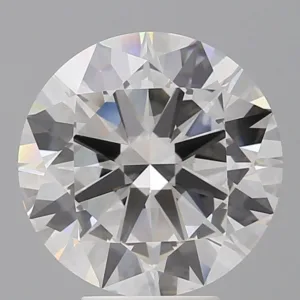 5.53 Carat Round F VVS2 Lab Diamond