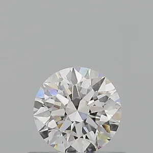 0.51 Carat Round D VVS1 Natural Diamond