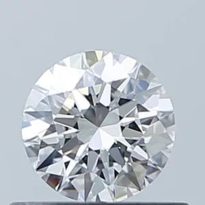0.38 Carat Round D IF Natural Diamond