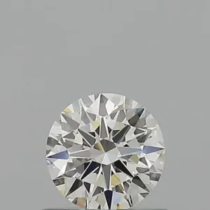 0.59 Carat Round H VVS2 Natural Diamond