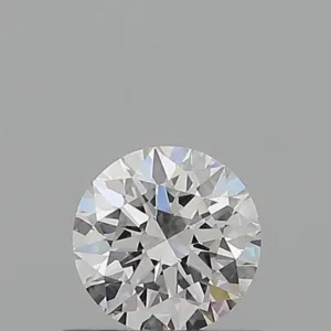 0.55 Carat Round D VVS1 Natural Diamond