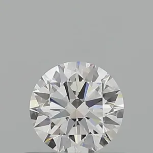 0.5 Carat Round D VVS2 Natural Diamond