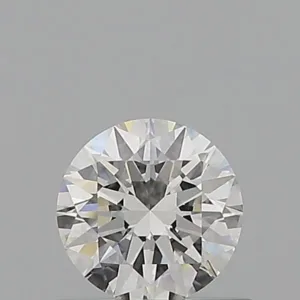 0.54 Carat Round F VVS1 Natural Diamond