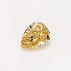 0.35 Carat Pear Yellow SI2 Natural Diamond