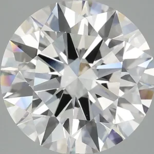 4.08 Carat Round F VVS2 Lab Diamond
