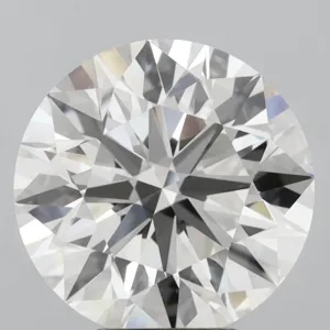 5.02 Carat Round G VVS2 Lab Diamond